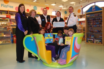 Chapters & Coles and the Greater Sudbury Police Service “ADOPT” St. David Catholic School