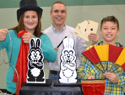 St. David Catholic School Welcomes the Magic of "The Amazing Rene"