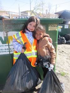 Community Clean Up at St. David Catholic Elementary School