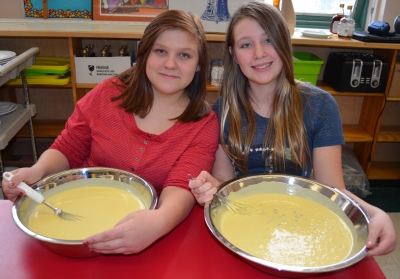 Celebrating Shrove Tuesday at St. David Catholic Elementary School