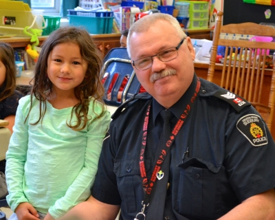 St. David School Celebrates Police Week with Local Greater Sudbury Police Officers