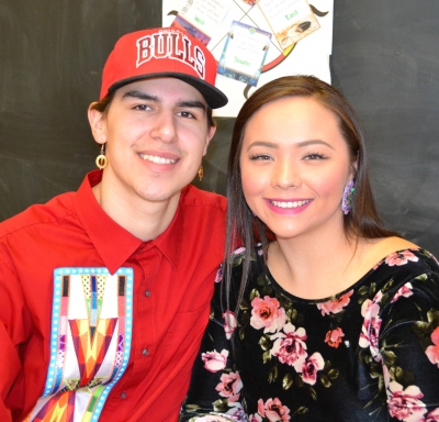 St. David School welcomes the Indigenous duo, Waaban