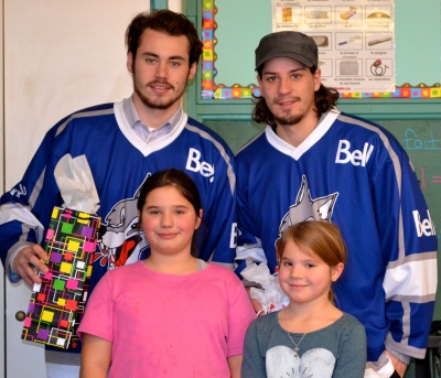 St. David Students Learn Valuable Life Lessons from the Sudbury Wolves