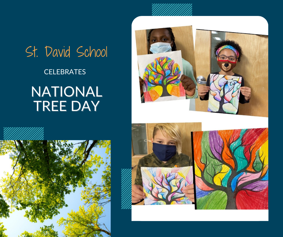 St. David School Celebrates National Tree Day!