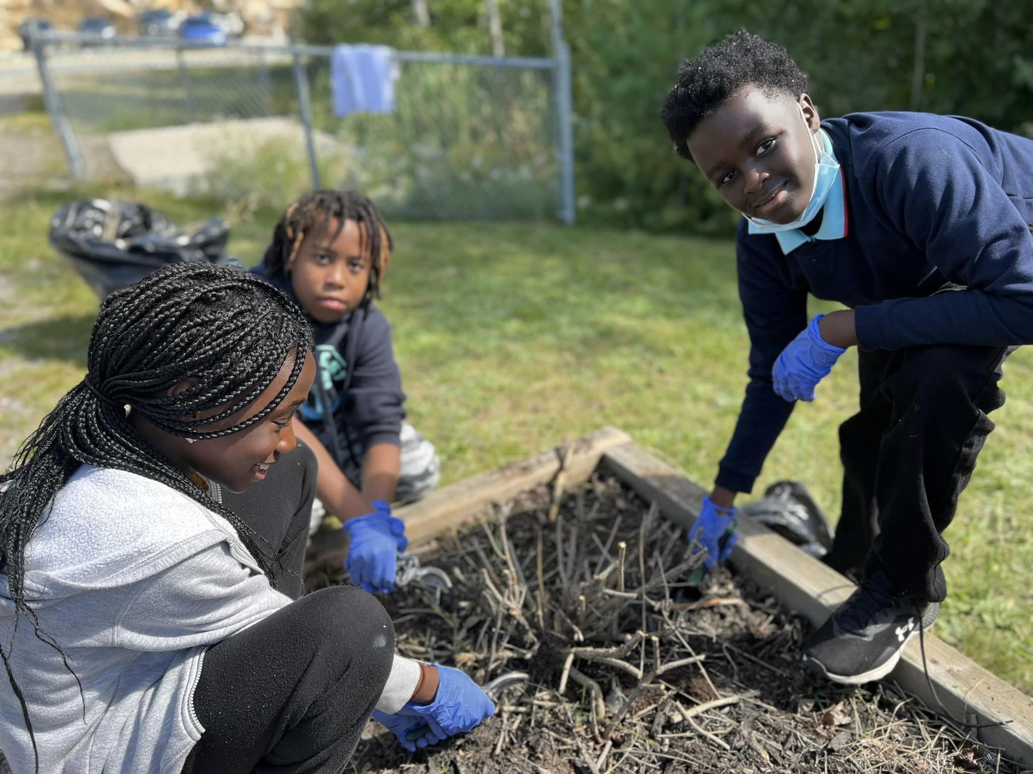 St. David School Students Take the Lead in School Beautification Efforts